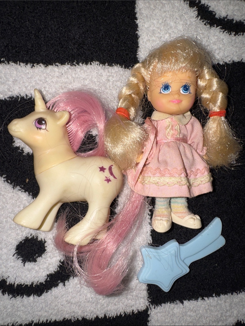 Vintage My Little Pony Molly Doll and Pony